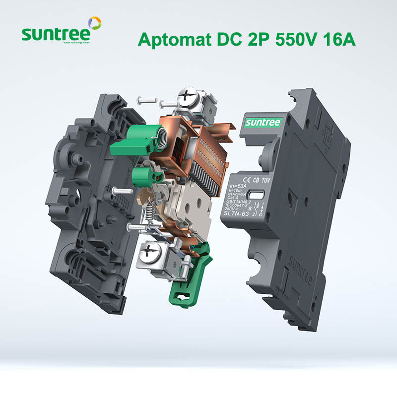 Aptomat Suntree 2P 550V DC 16A,20A,32A,63A