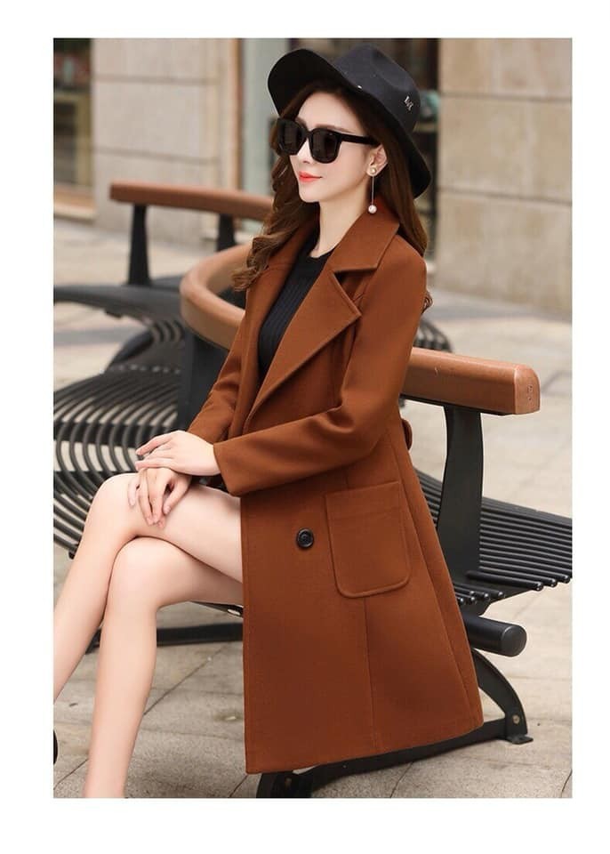 ÁO KHOÁC DẠ DÁNG DÀI CAO CẤP - YB2055