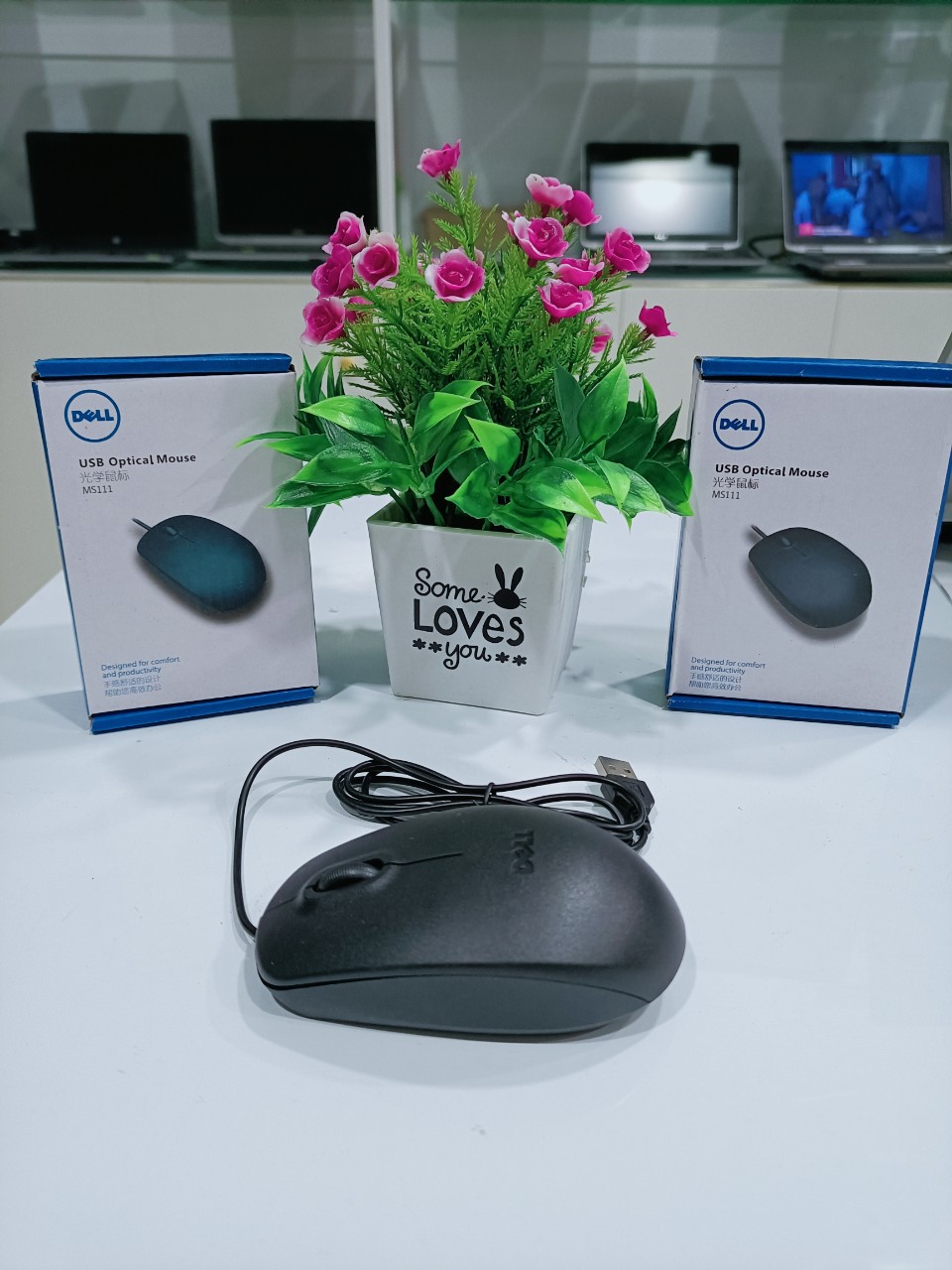 Chuột Máy Tính Dell MS111 Black USB