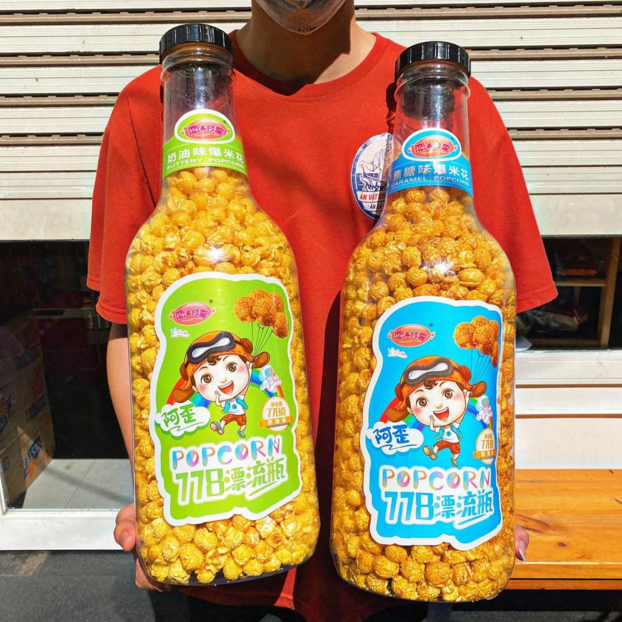 Chai Bắp Rang Bơ Siêu To Khổng Lồ