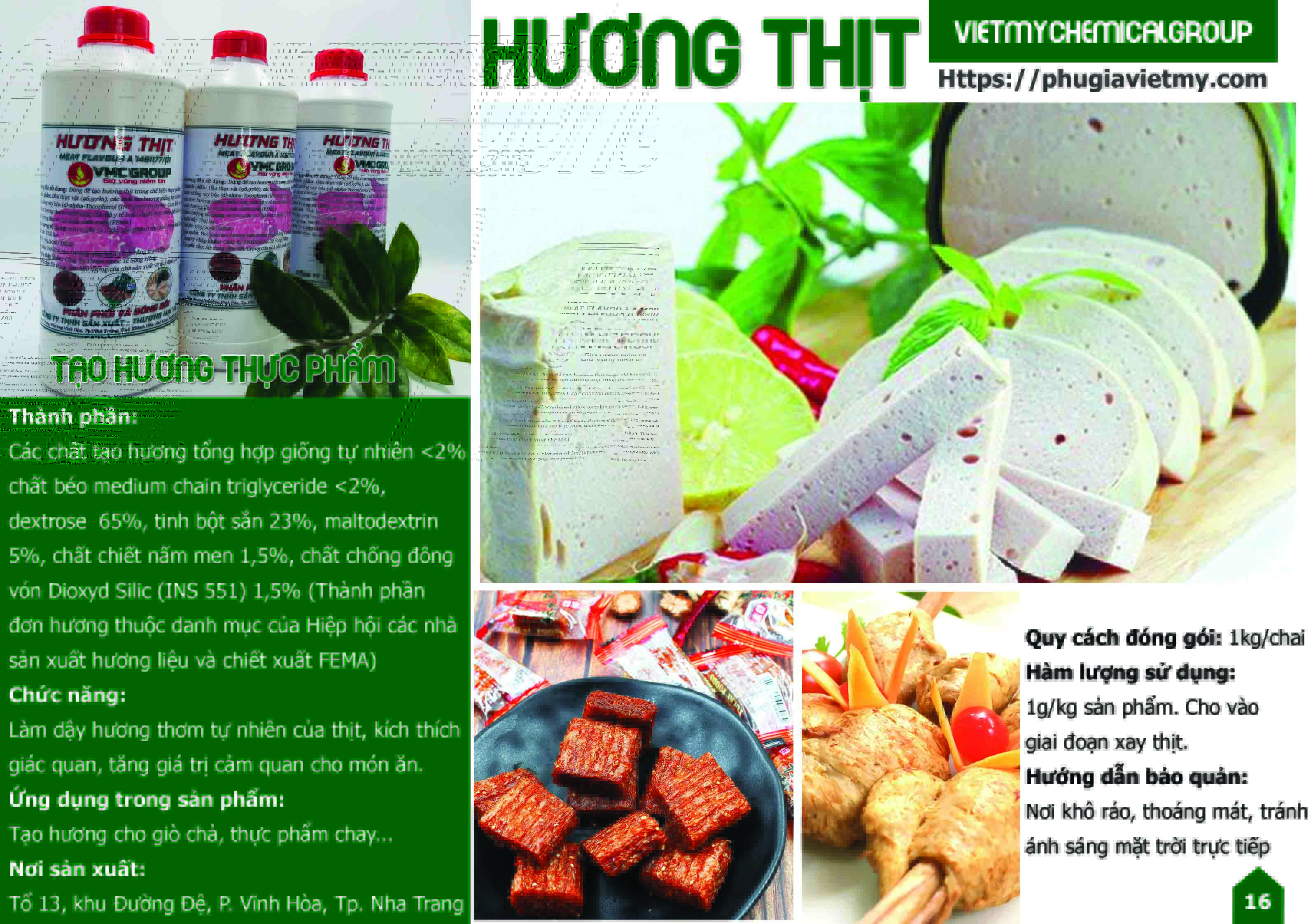 Làm dậy HƯƠNG THỊT cho NƯỚC DÙNG, GIÒ CHẢ,...