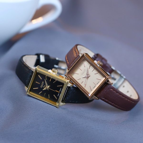 Đồng hồ nữ Julius Hàn Quốc JA-787 dây da