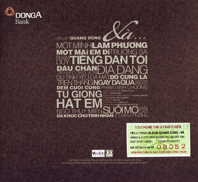 Viết Tân CD - Quang Dũng - Và (2008)
