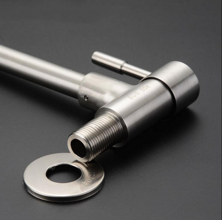 [HCM]Vòi chén lạnh gắn tường INOX 304