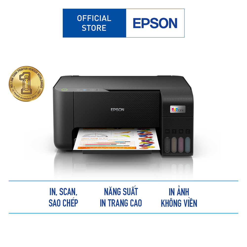Máy in phun màu đa năng Epson Ecotank L3210