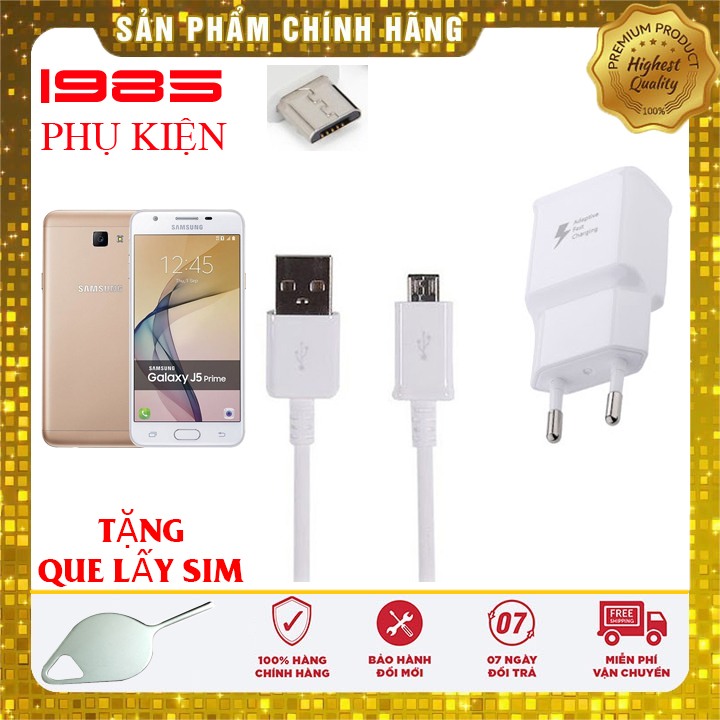 Bộ sạc nhanh samsung j5 j5 prime j5 pro chính hãng