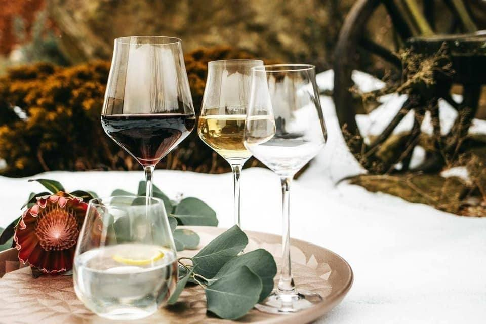 Set 6 ly vang đỏ pha lê cao cấp Bohemia Collection Alca 500ml