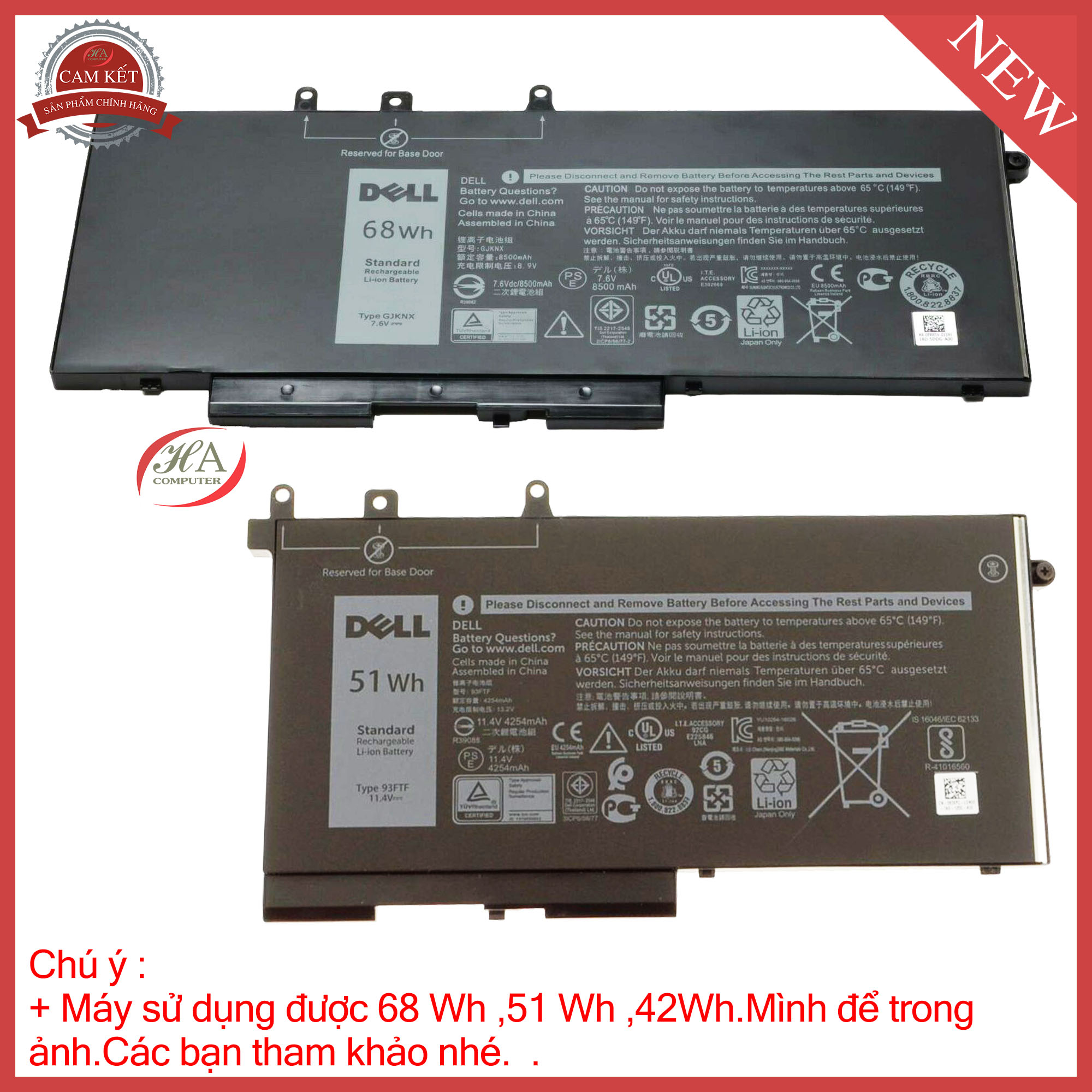 Pin dell latitude 5480
