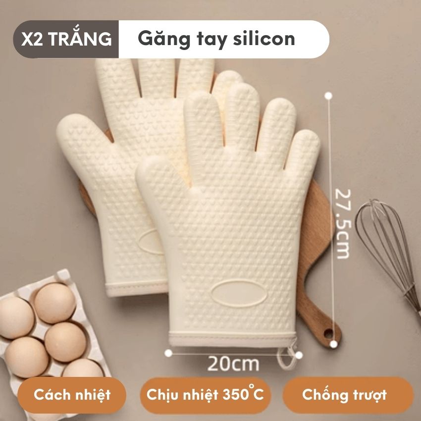 Găng tay rửa bát FEEKA chống rách cao cấp, găng tay cao su Nitrile co giãn siêu bền