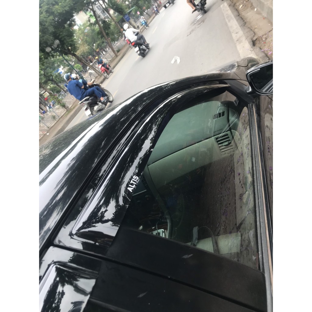 [Bọc hộp chống gãy] Vè che mưa Altis [2000-2005]-đen