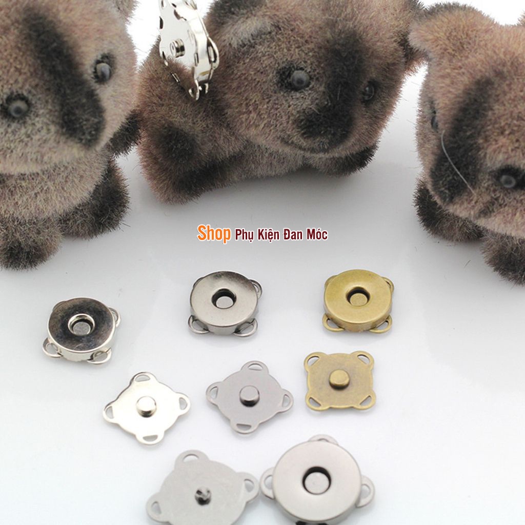 Magnetic Hand-Stitched Snap Button