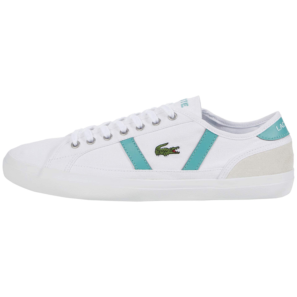 [FreeshipMAX] Giày Lacoste Sideline 120 – Trắng/Xanh ngọc