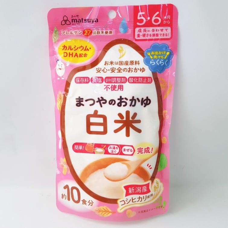 [HCM] Bột cháo ăn dặm Matsuya Cháo gạo 5-6 tháng