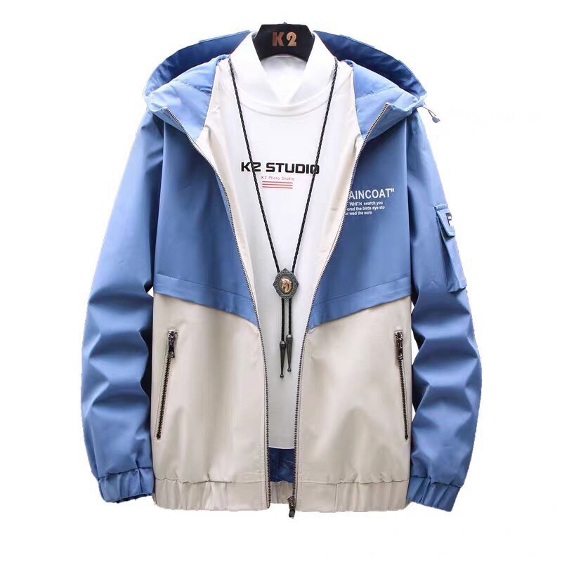 ÁO KHOÁC KAKI NAM , ÁO KHOÁC CHỐNG NẮNG NAM CHẤT VẢI KAKI VÀ TÚI CÓ KHOÁ KÉO