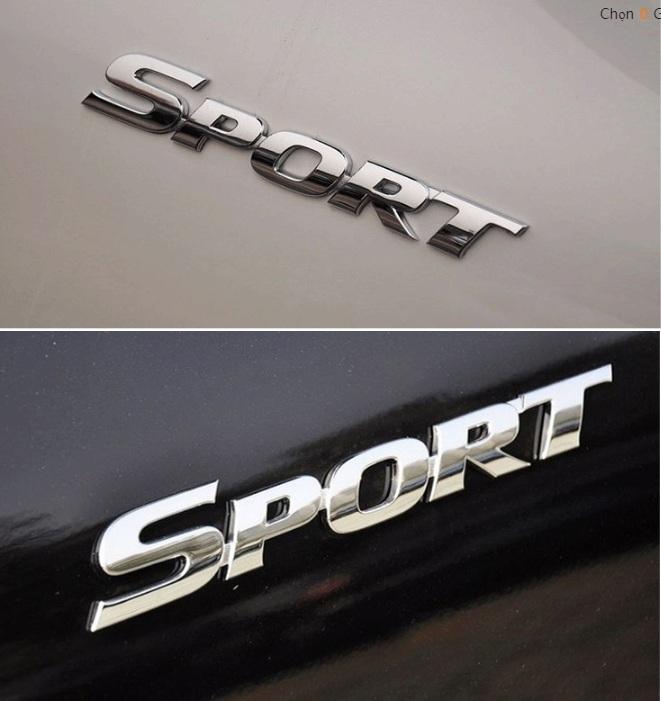 [HCM]Decal Chữ Sport dán xe ô tô