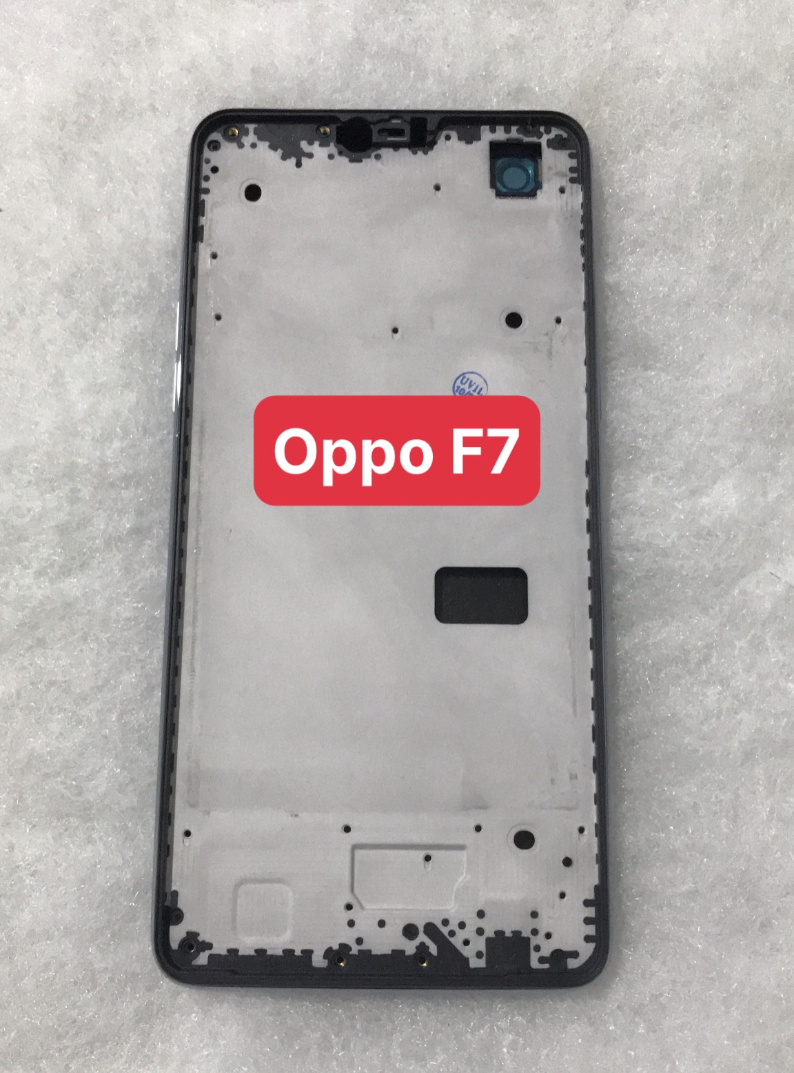 Bộ vỏ sườn oppo F7 zin (bộ gồm lưng, sườn, phím bấm, kính camera)
