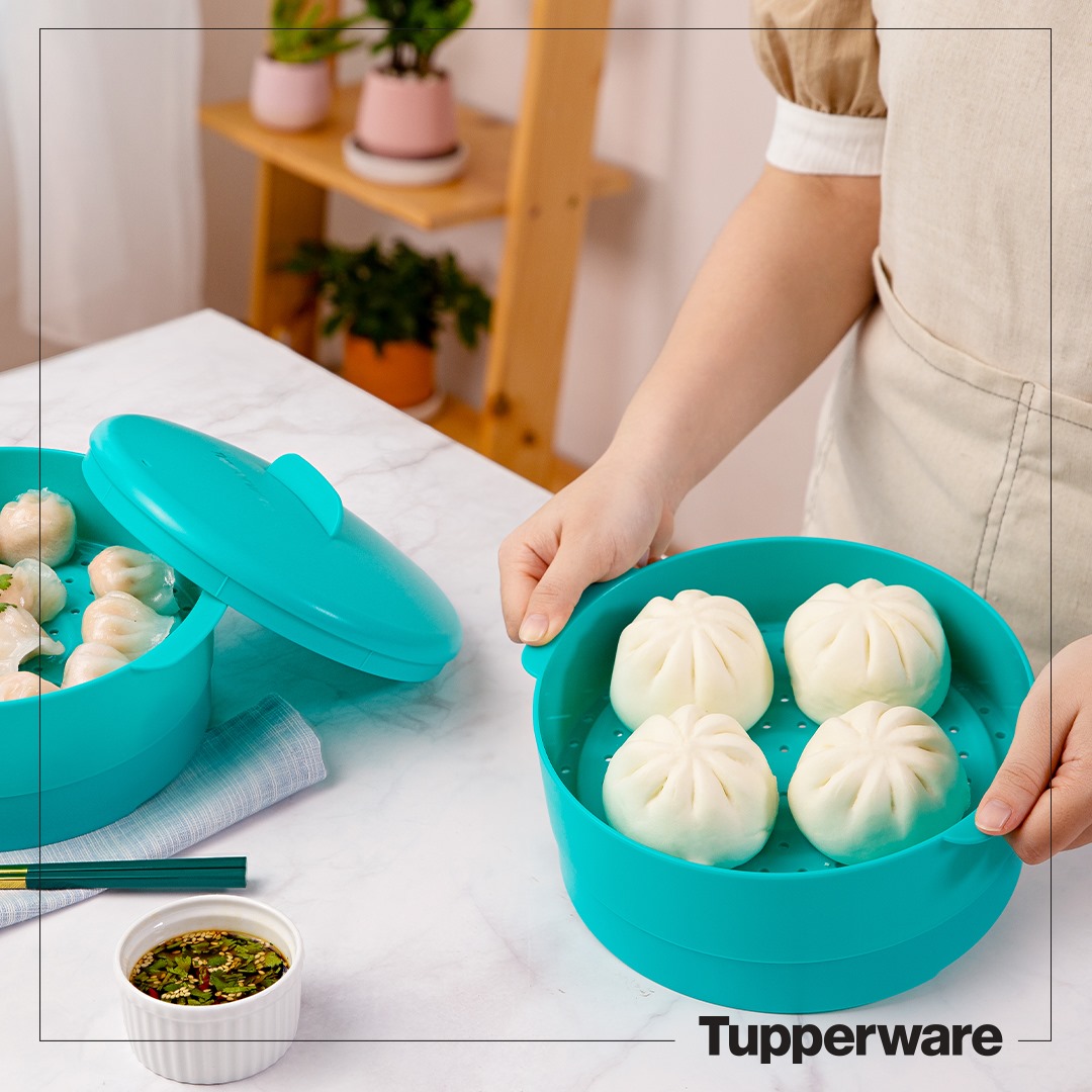 TUPPERWARE XỬNG HẤP 3 TẦNG STEAM IT PARADISE