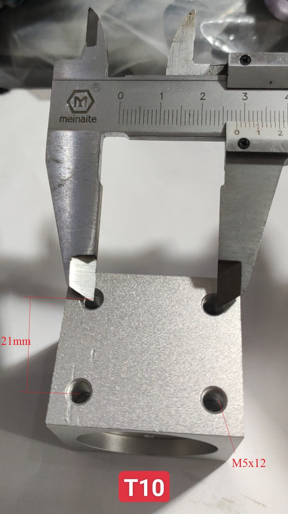 Gối đỡ đai ốc Vít me T8 T10 T12 / Áo nhôm đai ốc Vít me / Gối Nút vít me