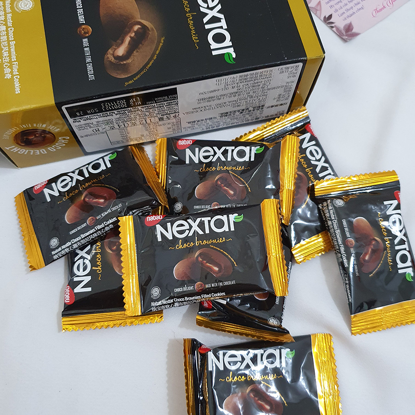 Bánh Quy Mềm, Nhân Socola NEXTAR SOCOLA nhập khẩu 112g (8 bánh)