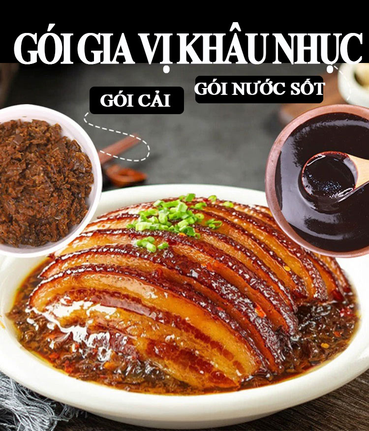 Gói gia vị khâu nhục 150g