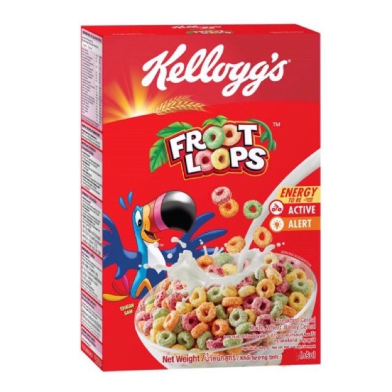 Ngủ cốc ăn sáng Kellogg's Froot Loops 150g
