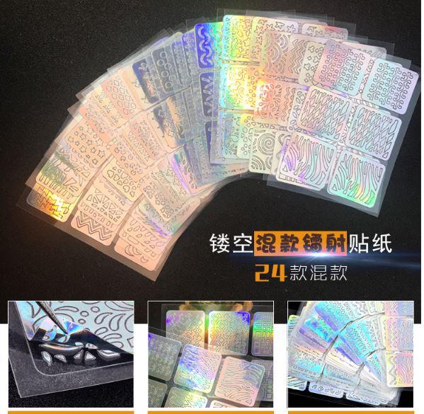 Set 10 Khuôn In Móng , Khuôn Vẽ Móng
