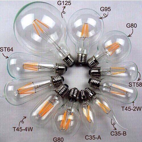 Bóng Led EDISON nhiều loại [Giả Sợi Đốt]