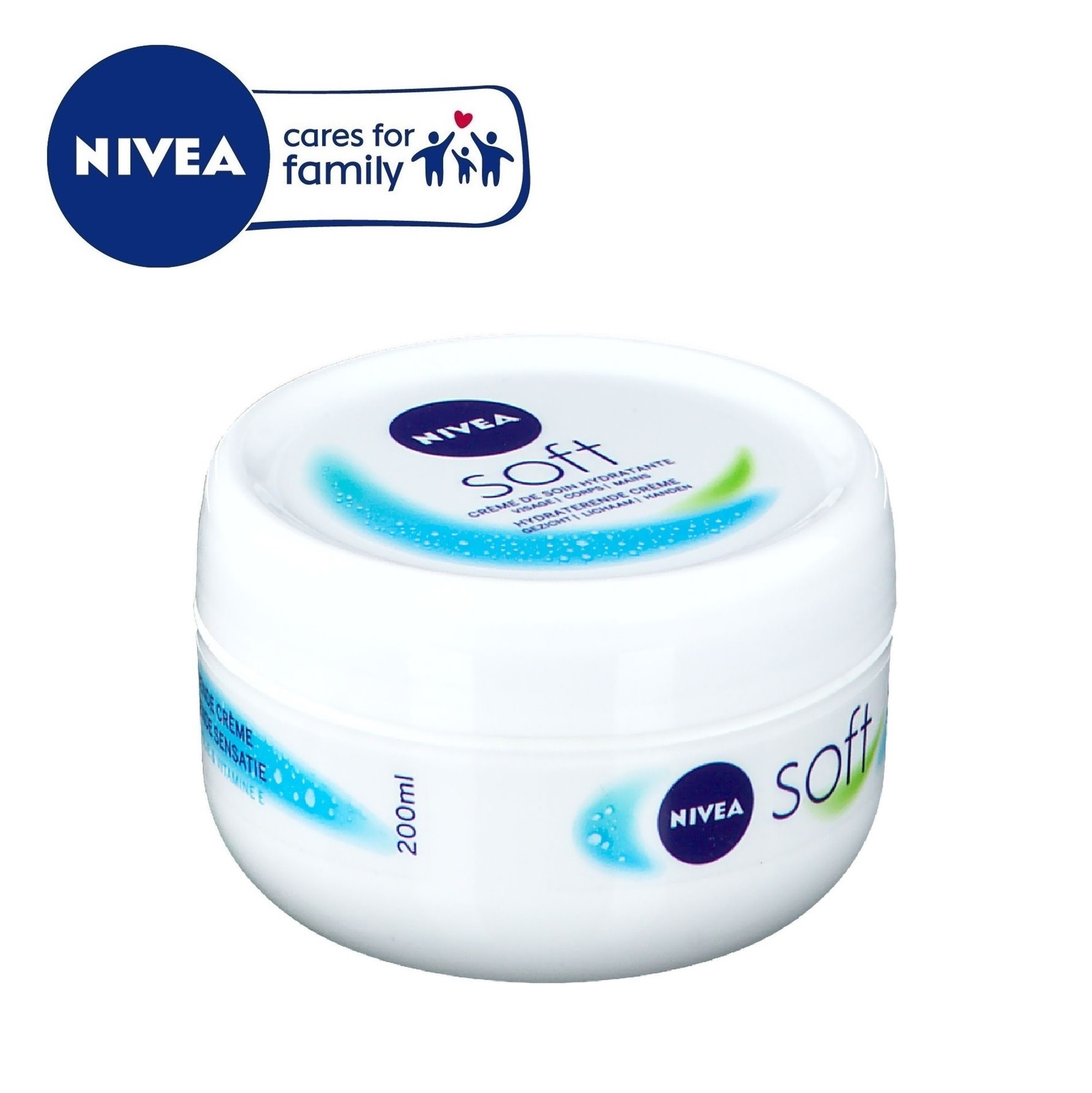 KEM DƯỠNG ẨM NIVEA SOFT (200ml) - HÀNG NHẬP ĐỨC