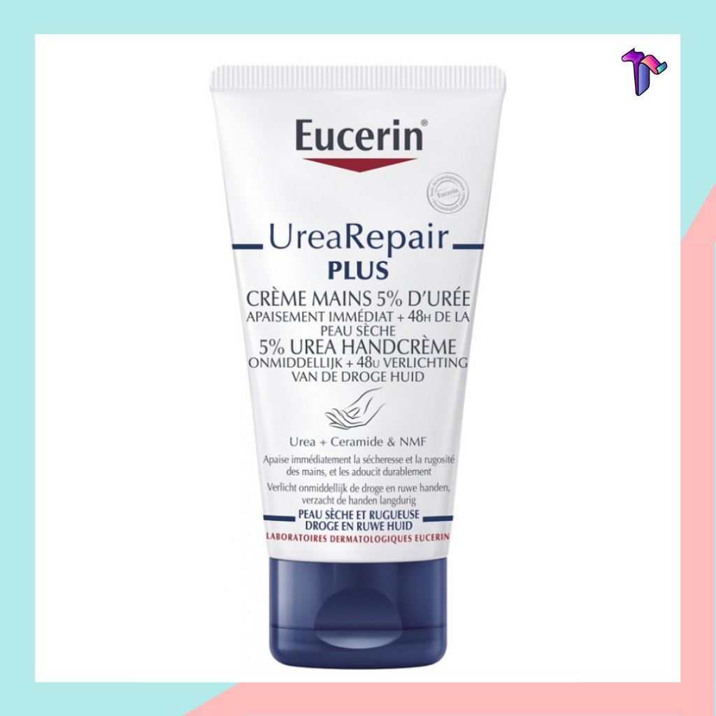 Kem Dưỡng Da Tay Eucerin UreaRepair Plus 5% Urea Handcreme 75ml