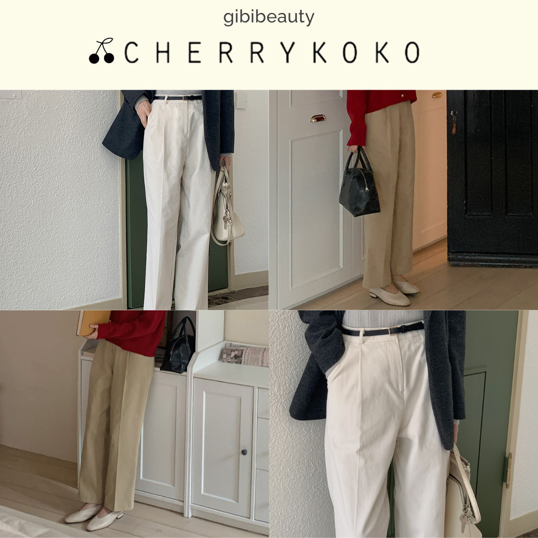 [S225] Quần CHERRYKOKO Jenny Pintuck Cotton Pants