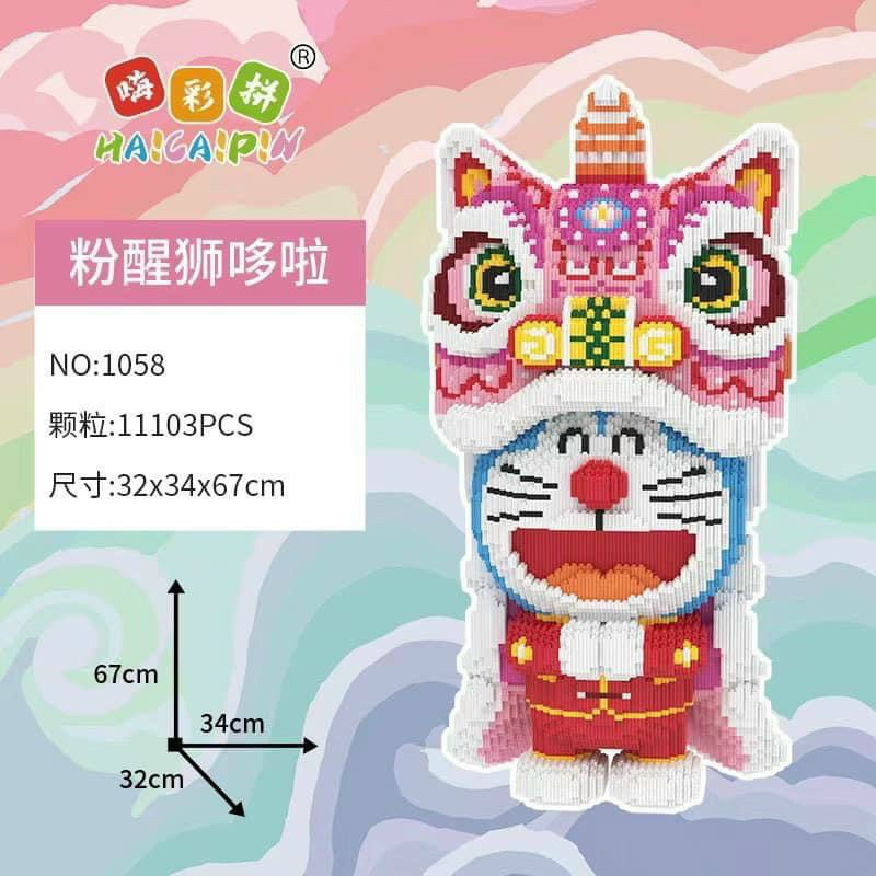 LEGO,mô hình lắp ghép DOREMON 38CM,65CM ,1M,67CM