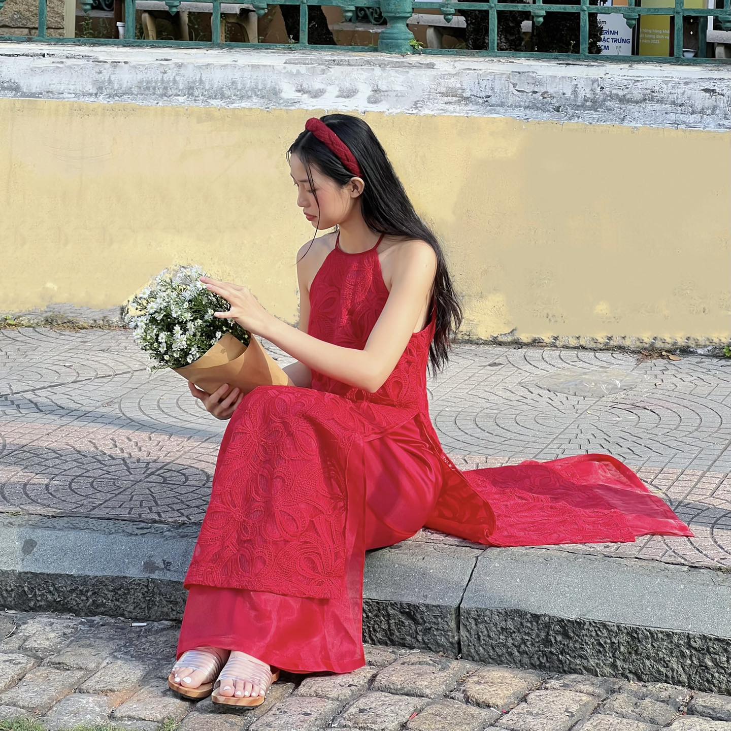 Quần áo dài đủ màu sắc chất vải lụa mĩ dày dặn mềm mại (KHÔNG KÈM ÁO) | LERIN | SECODEE