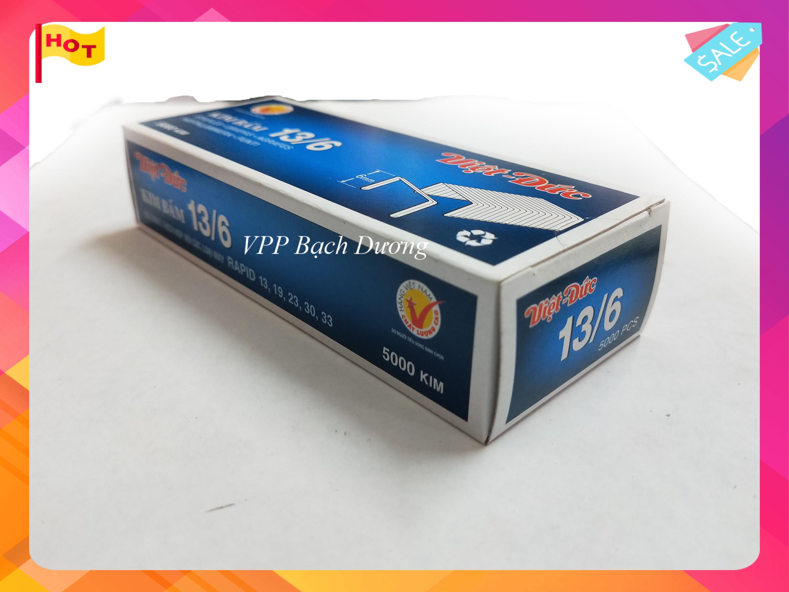 Kim bấm gỗ 13/6 Việt Đức - hộp