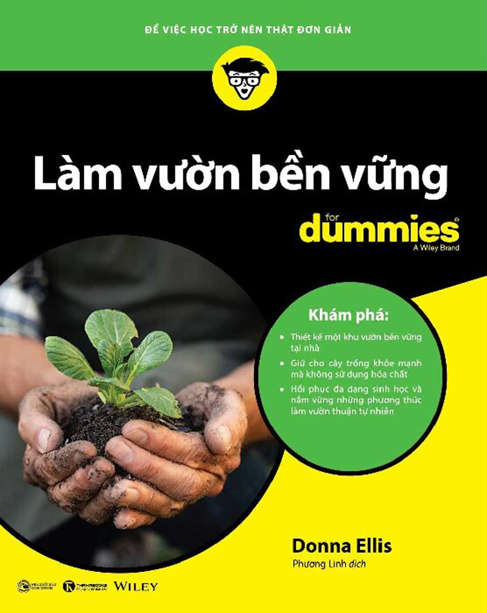 Sách Làm Vườn Bền Vững For Dummies - Newhsop