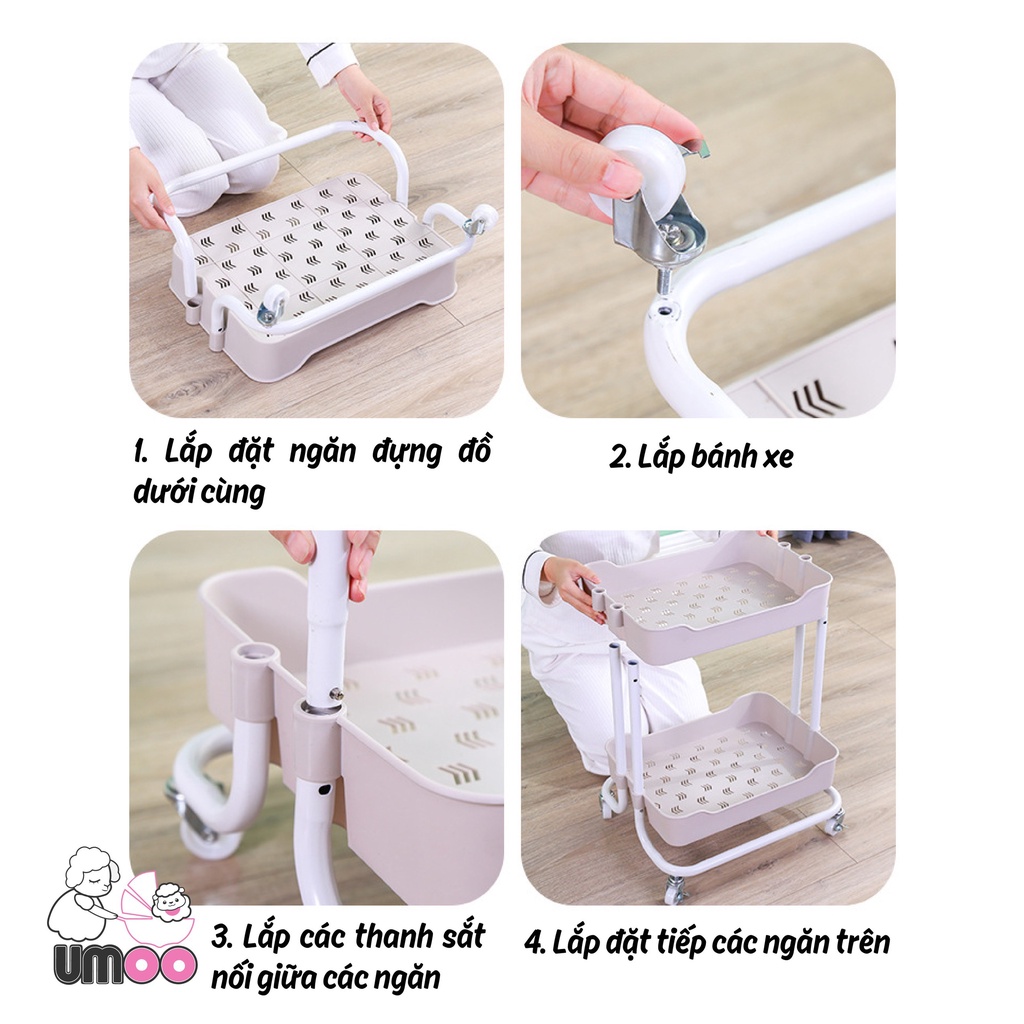 Kệ đa năng 3 tầng UMOO