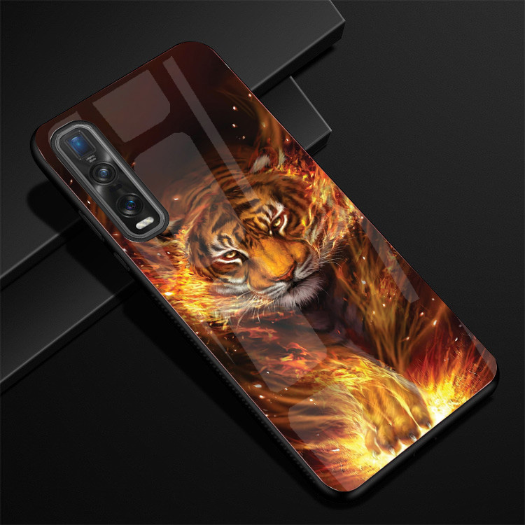 Ốp Lưng OPPO FIND X2 Mặt Kính Cường Lực Cao Cấp Thiết Kế Độc Quyền