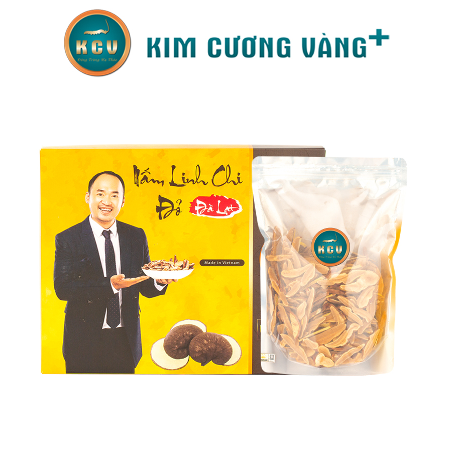 Nấm Linh Chi Non Kim Cương Vàng (250g/Hộp)
