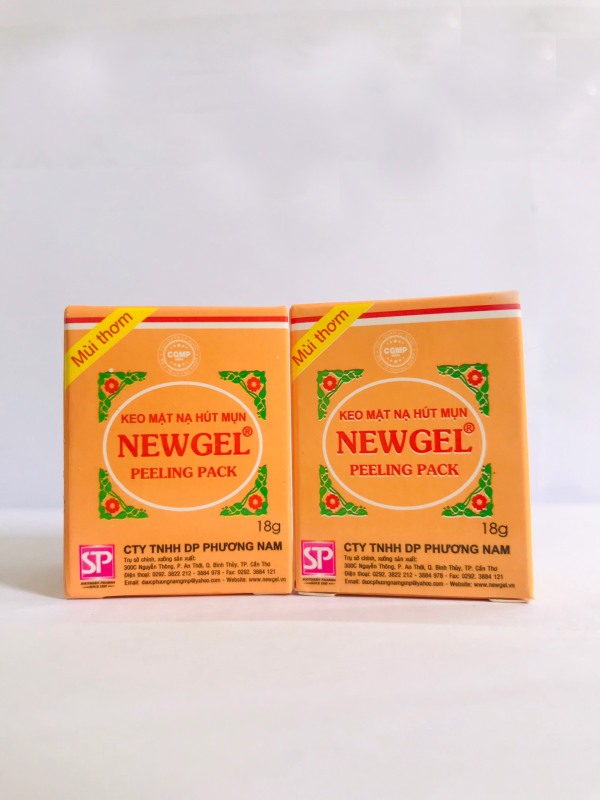 Combo 2 - Keo mặt nạ hút mụn NEWGEL 18g