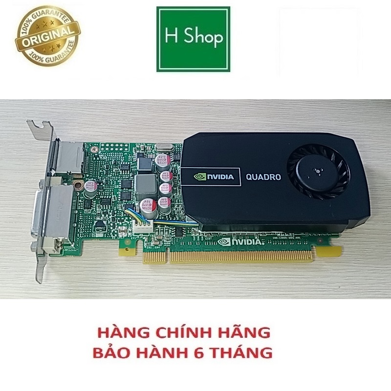 Card màn hình Nvidia Quadro 600 1Gb - 128bit GDDR3 chính hãng bảo hành 6 tháng
