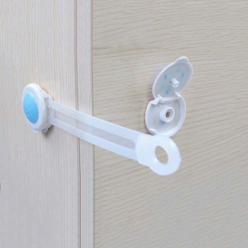 [Siêu rẻ] Khóa tủ lạnh, khoá ngăn kéo tủ đồ