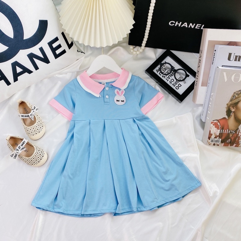 VÁY POLO THỎ SIÊU XINH CHO BÉ