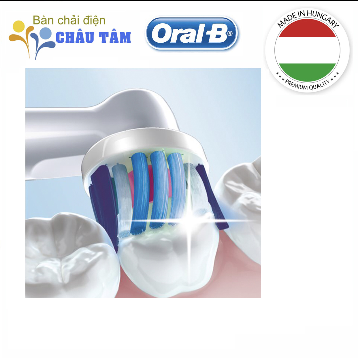 Bàn chải điện Oral-B Vitality 100 3D White