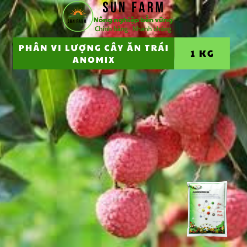 Phân trung vi lượng  Anomix cây ăn quả 1kg