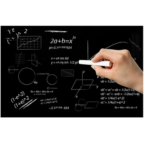 Bảng Đen Decal dán tường kích thước 45x200 cm