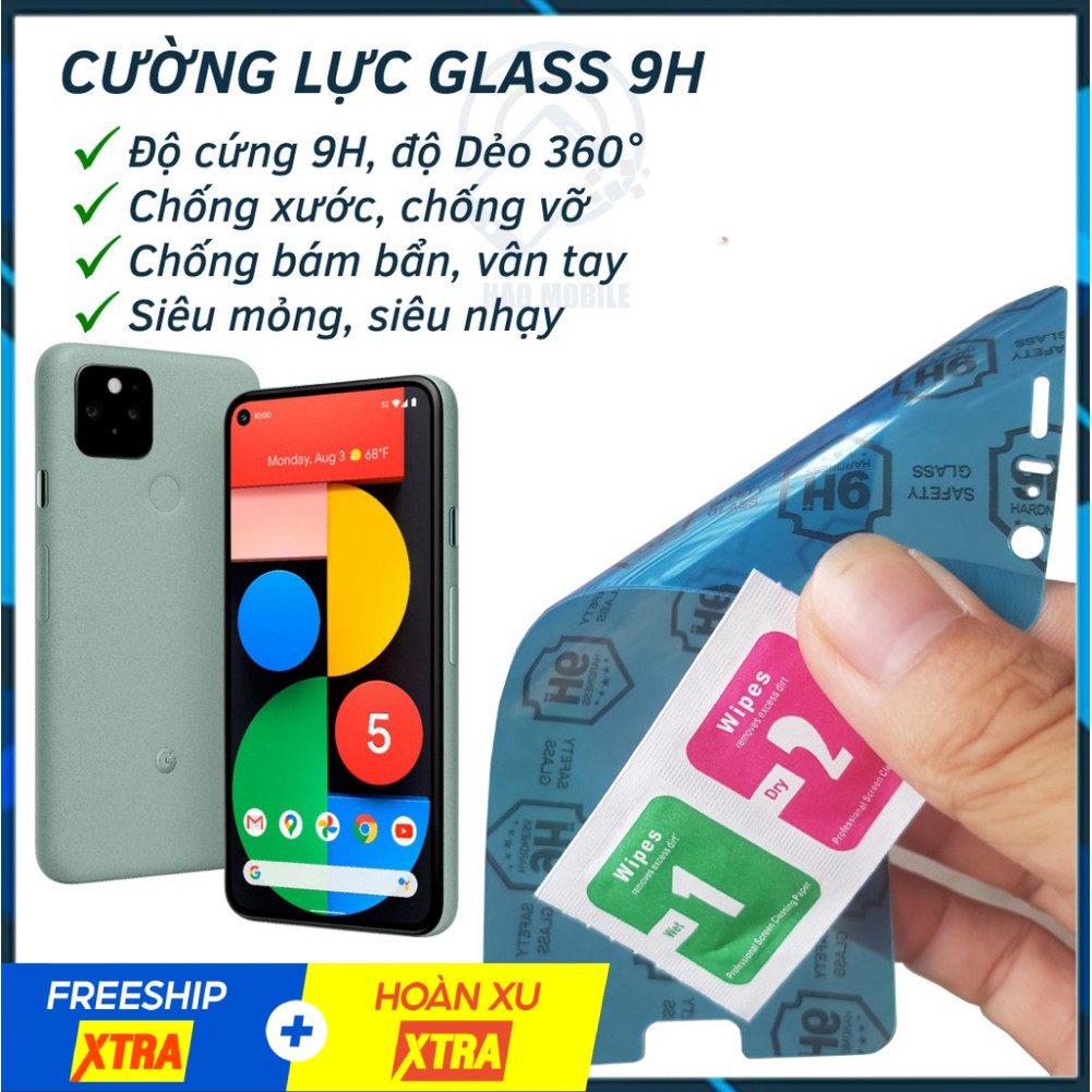 Dán cường lực dẻo nano Google Pixel 5 5G