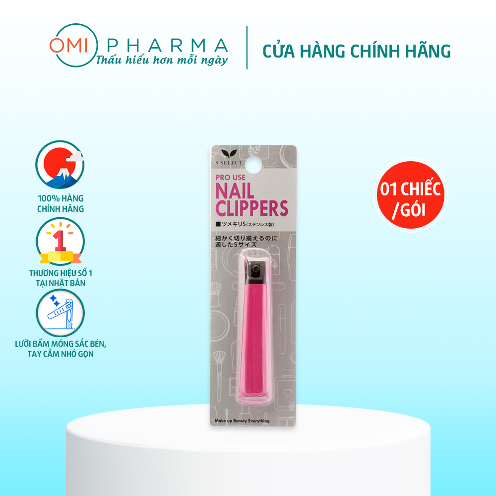 Dụng cụ bấm móng tay bằng thép không gỉ cỡ s s select pro use nhật bản