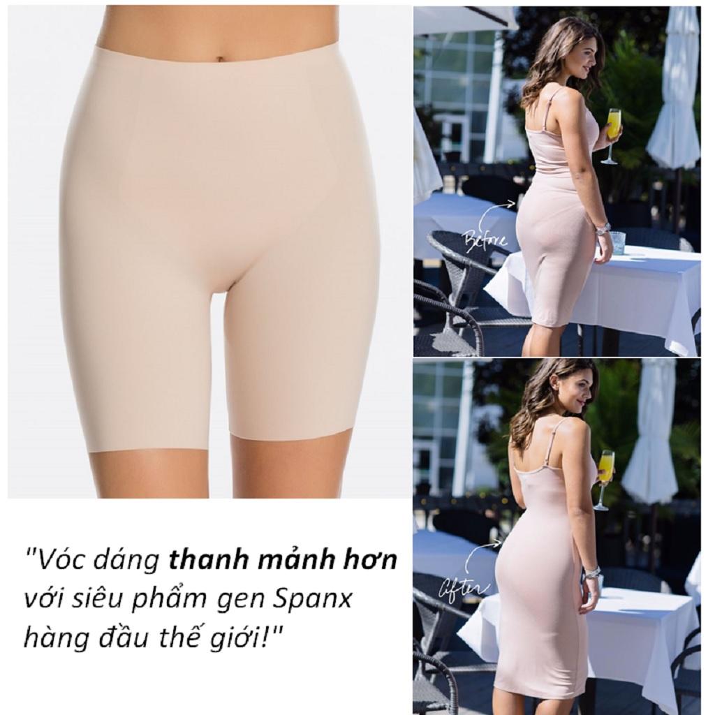 [HCM]Quần gen Spanx (thấp) siêu mỏng ôm gọn eo mông đùi