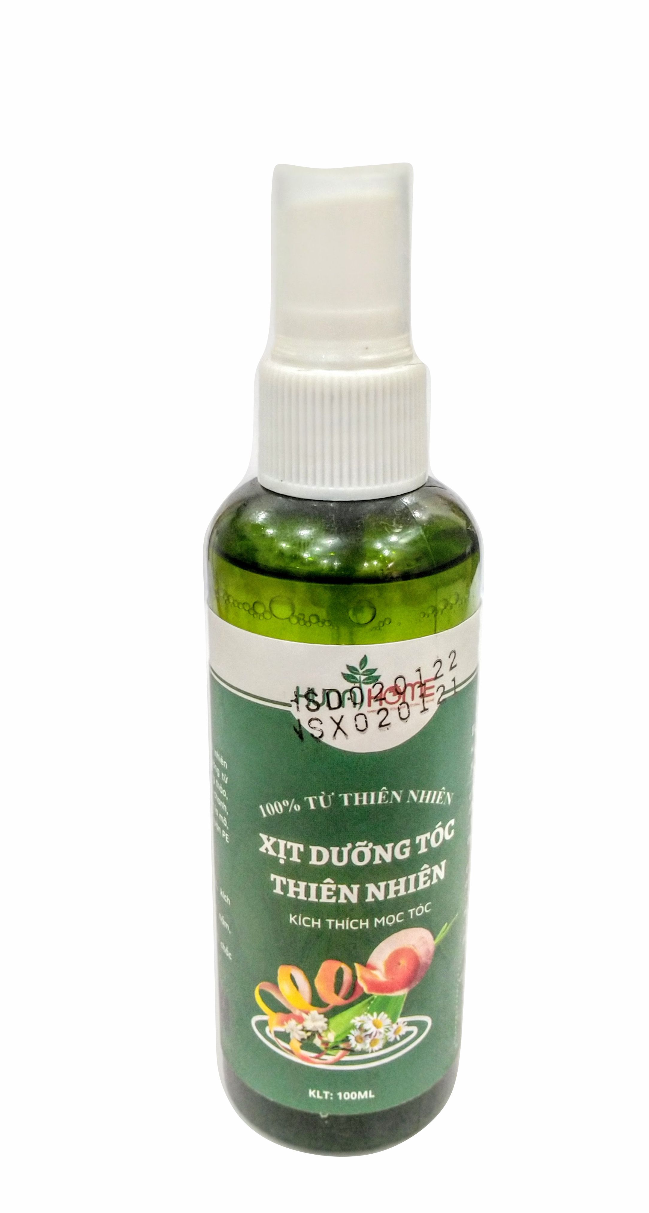Xịt dưỡng tóc thiên nhiên, khích thích mọc tóc Hunahome