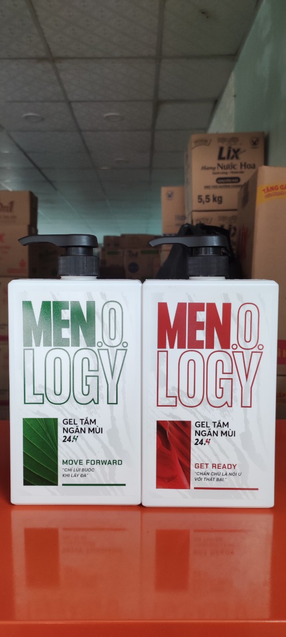 Gel Tắm Ngăn Mùi 24h MEN.O.LOGY Move Forward 630ml