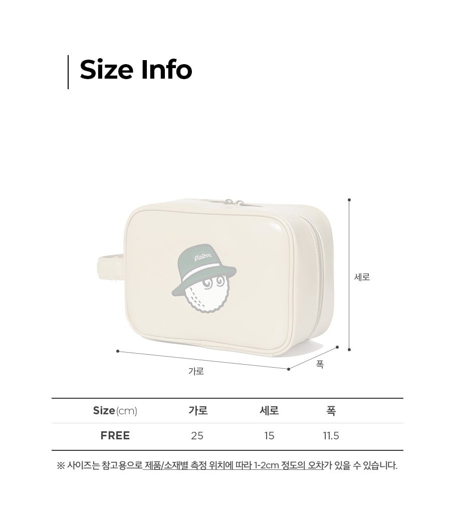 [Hàng nhập khẩu] Túi golf cầm tay Mal.bon - Pouch Bag
